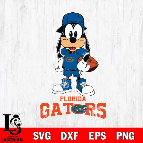 Florida Gators Goofy rugby SVG DXF EPS PNG FILE,NCAA svg ,Football Digital Download,Instant Download, Silhouette