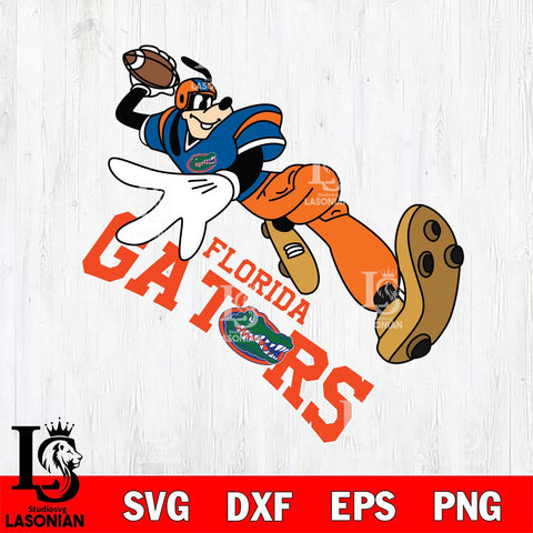 Florida Gators Goofy rugby player SVG DXF EPS PNG FILE,NCAA svg ,Football Digital Download,Instant Download, Silhouette