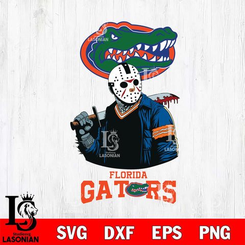 Florida Gators Jason Voorhees 10 Svg Eps Dxf Png File, Digital Download
