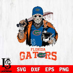 Florida Gators Jason Voorhees 2 Svg Eps Dxf Png File, Digital Download