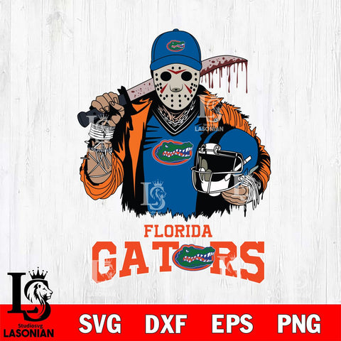 Florida Gators Jason Voorhees 2 Svg Eps Dxf Png File, Digital Download