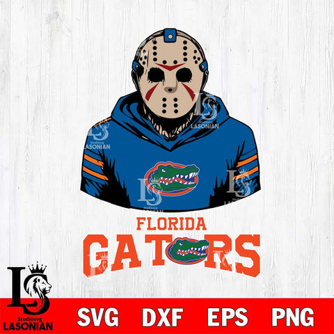 Florida Gators Jason Voorhees 4 Svg Eps Dxf Png File, Digital Download