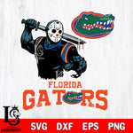 Florida Gators Jason Voorhees 5 Svg Eps Dxf Png File, Digital Download