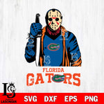 Florida Gators Jason Voorhees 6 Svg Eps Dxf Png File, Digital Download