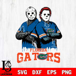 Florida Gators Jason Voorhees 8 Svg Eps Dxf Png File, Digital Download