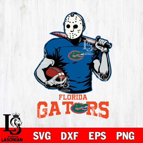 Florida Gators Jason Voorhees 9 Svg Eps Dxf Png File, Digital Download