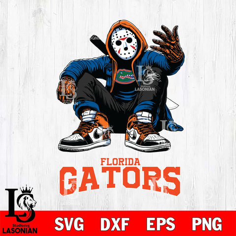 Florida Gators Jason Voorhees Halloween SVG Svg Eps Dxf Png File, Digital Download, Instant Download