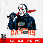 Florida Gators Jason Voorhees Horror 12 Svg Eps Dxf Png File, NCAA svg, Digital Download, Instant Download