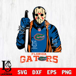 Florida Gators Jason Voorhees Horror 3 Svg Eps Dxf Png File, NCAA svg, Digital Download, Instant Download