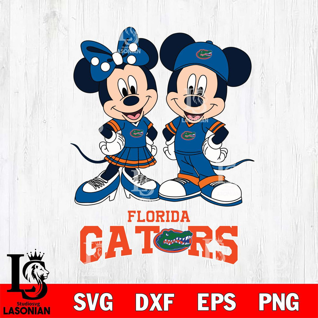 Florida Gators Mickey Minnie Mouse rugby ball – lasoniansvg