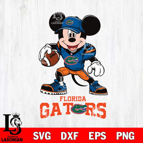 Florida Gators Mikey Mouse Disney, Svg Eps Dxf Png File, Digital Download