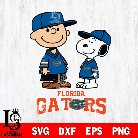 Florida Gators Peanuts Snoopy Football SVG DXF EPS PNG FILE,Snoopy File Cut, NCAA Digital Download,Instant Download,Christmas Silhouette