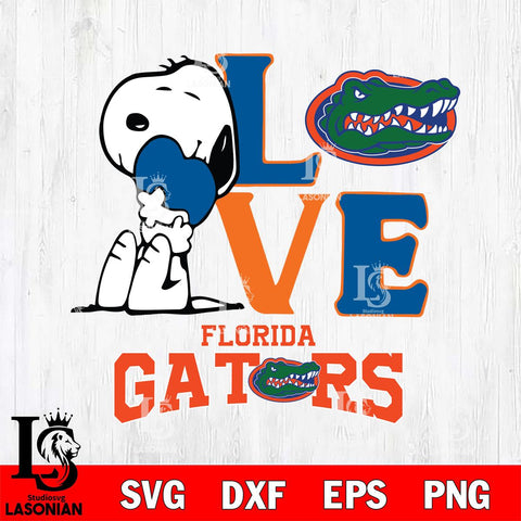 Florida Gators Snoopy Sport 10 Svg Eps Dxf Png File, Digital Download