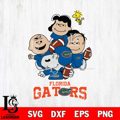 Florida Gators Snoopy Sport 4 Svg Eps Dxf Png File, Digital Download