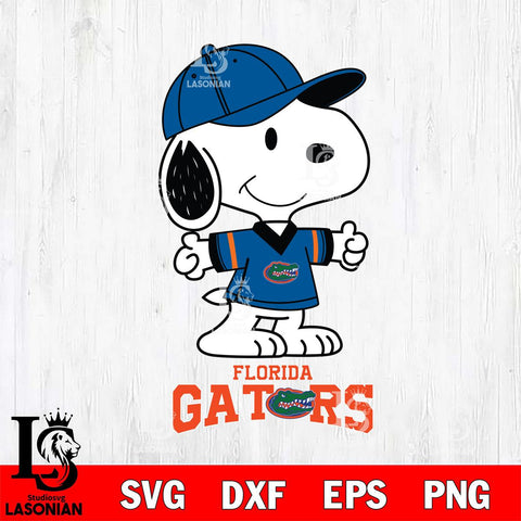 Florida Gators Snoopy football SVG DXF EPS PNG FILE,Snoopy File Cut, NCAA Digital Download,Instant Download,Christmas Silhouette