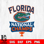 Florida Gators national champs Svg Eps Dxf Png File, Graduation File Cut,Digital Download,Instant Download,Disney Svg Files