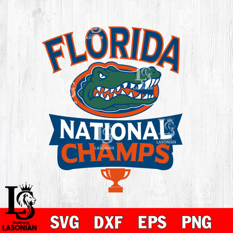 Florida Gators national champs Svg Eps Dxf Png File, Graduation File Cut,Digital Download,Instant Download,Disney Svg Files