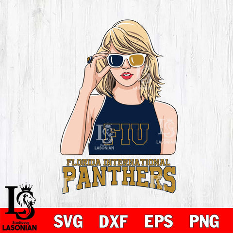 Florida International Panthers And Taylor Swift Fan Svg Eps Dxf Png File, Digital Download, Instant Download