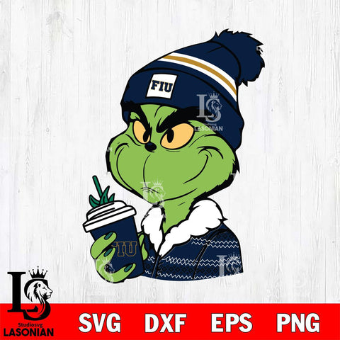 Florida International Panthers Boujee Grinch Svg Eps Dxf Png File, Digital Download, Instant Download