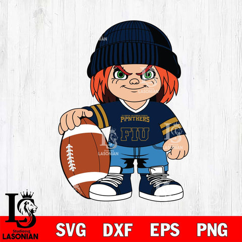 Florida International Panthers Chucky Horror 4 Svg Eps Dxf Png File, NCAA svg, Digital Download, Instant Download
