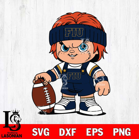 Florida International Panthers Chucky Horror 5 Svg Eps Dxf Png File, NCAA svg, Digital Download, Instant Download