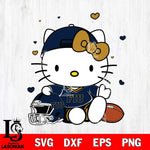 Florida International Panthers Cute Hello Kitty Football Svg Eps Dxf Png File, NCAA svg, Digital Download, Instant Download