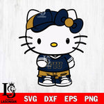 Florida International Panthers Cute Hello Kitty Football 2 Svg Eps Dxf Png File, NCAA svg, Digital Download, Instant Download