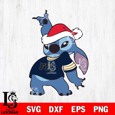 Florida International Panthers Disney Lilo & Stitch Christmas Svg Eps Dxf Png File, Digital Download, Instant Download