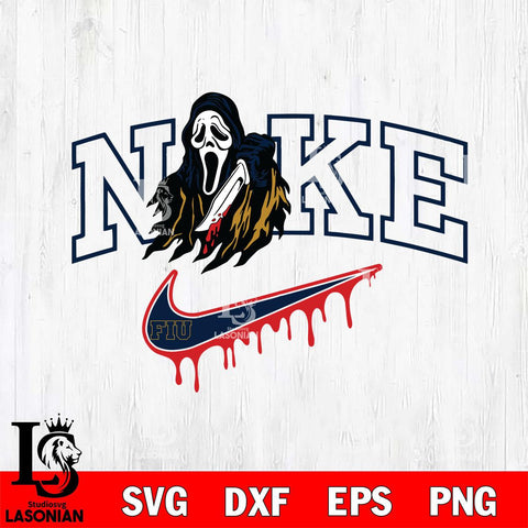 Florida International Panthers Ghostface Nike Svg Eps Dxf Png File, Digital Download, Instant Download