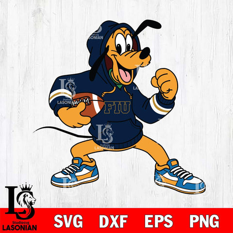 Florida International Panthers Goofy Disney Football Christmas File Cut, NCAA SVG DXF EPS PNG FILE, Digital Download , Criucut , Silhouette