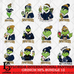 Florida International Panthers Grinch NCAA Bundle 12 SVG Eps Dxf Png File, Digital Download, Instant Download