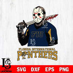 Florida International Panthers Jason Voorhees 11 Svg Eps Dxf Png File, Digital Download