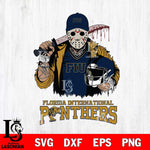 Florida International Panthers Jason Voorhees 2 Svg Eps Dxf Png File, Digital Download