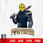 Florida International Panthers Jason Voorhees 7 Svg Eps Dxf Png File, Digital Download
