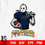 Florida International Panthers Jason Voorhees 9 Svg Eps Dxf Png File, Digital Download