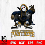 Florida International Panthers Jason Voorhees Halloween SVG Svg Eps Dxf Png File, Digital Download, Instant Download