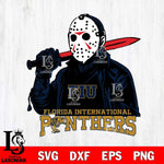 Florida International Panthers Jason Voorhees Horror 12 Svg Eps Dxf Png File, NCAA svg, Digital Download, Instant Download