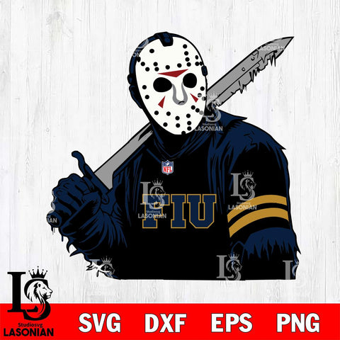 Florida International Panthers Jason Voorhees Horror 7 Svg Eps Dxf Png File, NCAA svg, Digital Download, Instant Download