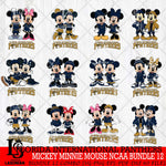 Florida International Panthers Mickey Minnie Mouse NCAA Bundle 12 Svg Eps Dxf Png File, Bundle NCAA svg , File Cut , Digital Download , Instant Download, Cut Svg Files