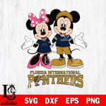 Florida International Panthers Mickey Minnie Mouse Sport Svg Eps Dxf Png File, NCAA svg , File Cut , Digital Download , Instant Download, Cut Svg Files