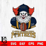 Florida International Panthers Pennywise Horror Sport 9 Svg Eps Dxf Png File, Digital Download