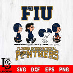 Florida International Panthers Snoopy Sport 12 Svg Eps Dxf Png File, Digital Download