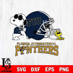 Florida International Panthers Snoopy Sport 2 Svg Eps Dxf Png File, Digital Download