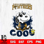 Florida International Panthers Snoopy Sport 7 Svg Eps Dxf Png File, Digital Download