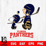 Florida Panthers Peanuts Hockey Svg Eps Dxf Png File, Digital Download , Instant Download, Svg Files