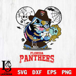 Florida Panthers Stitch Freddy Krueger Halloween Svg Eps Dxf Png File, Digital Download, Instant Download