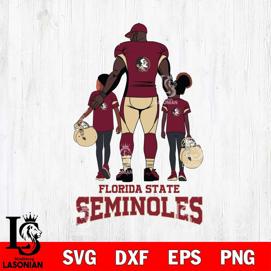 Florida State Seminoles 3 Father and son Rugby – lasoniansvg