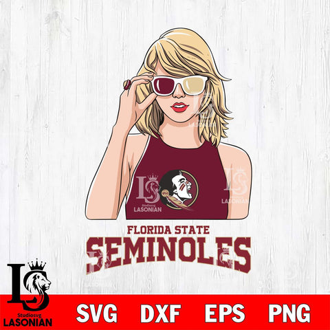 Florida State Seminoles And Taylor Swift Fan Svg Eps Dxf Png File, Digital Download, Instant Download