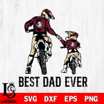 Florida State Seminoles Best Dad Ever Svg Eps Dxf Png File, Digital Download, Instant Download