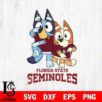 Florida State Seminoles Bluey Chilli Dance Mode Svg Eps Dxf Png File, Digital Download, Instant Download